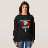 Ik identificeer me als Canadees Trucker Freedom Co Trui (Voorkant volledig)