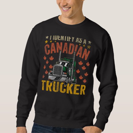 Ik identificeer me als Canadese steun 2022 3 Trui (Voorkant)