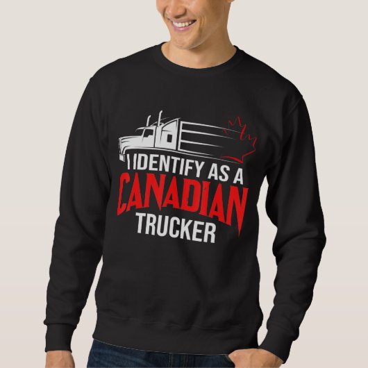 Ik identificeer me als Canadese steun 2022 3 Trui (Voorkant)