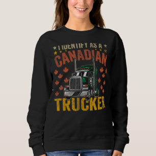 Ik identificeer me als Canadese steun 2022 3 Trui