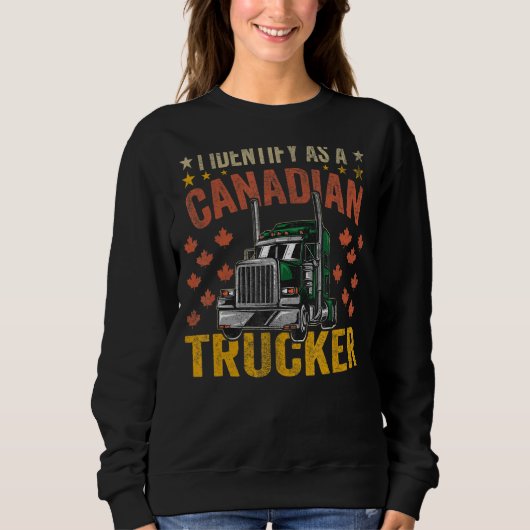 Ik identificeer me als Canadese steun 2022 3 Trui (Voorkant)