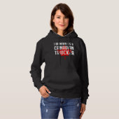 Ik identificeer me als Canadese Trucker Support 20 Hoodie (Voorkant volledig)