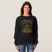 Ik identificeer me als Canadese Trucker Support 20 Trui (Voorkant volledig)