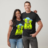 Ik identificeer me als een alien omdat ik cool ben t-shirt (Unisex)
