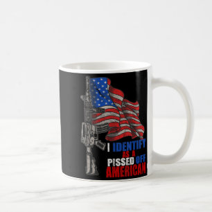 Ik Identificeer Me Als Een Ed Boze Amerikaanse Wij Koffiemok