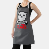 Ik Identificeer Me Als Een Probllama Cool Llama Pr Schort (Insitu)