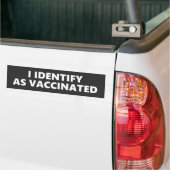 Ik Identificeer Me Als Gefokt Bumpersticker (Op Truck)