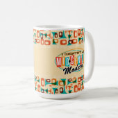 Ik identificeer me als Mid Century Modern Coffee M Koffiemok (Voorkant rechts)