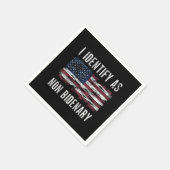 Ik identificeer me als niet-bidenary Patriot Ameri Servet (Hoek)