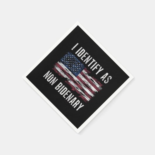 Ik identificeer me als niet-bidenary Patriot Ameri Servet (Hoek)