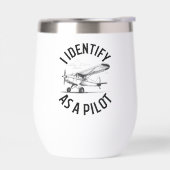 "Ik identificeer me als piloot" citaat, humor, gra (Links)