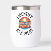 "Ik identificeer me als piloot" Citaat, Humor, Gra (Links)