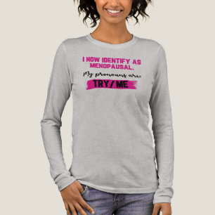 Ik identificeer me nu als overgang. Mijn voornaamw Tri-Blend Shirt