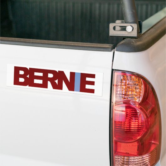 Ik in BERNIE Bumpersticker (Op Truck)