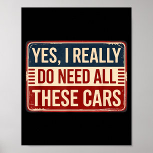 Ik Ja Heb Alle Auto's Nodig Poster