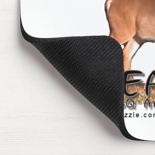 Ik jaag...daarom... Mousepad Muismat (Hoek)