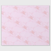 Ik jaag niet, ik trek aan cadeaupapier (Vlak)