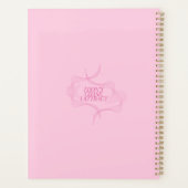 Ik jaag niet, ik trek Quote, Roze Planner (Achterkant)