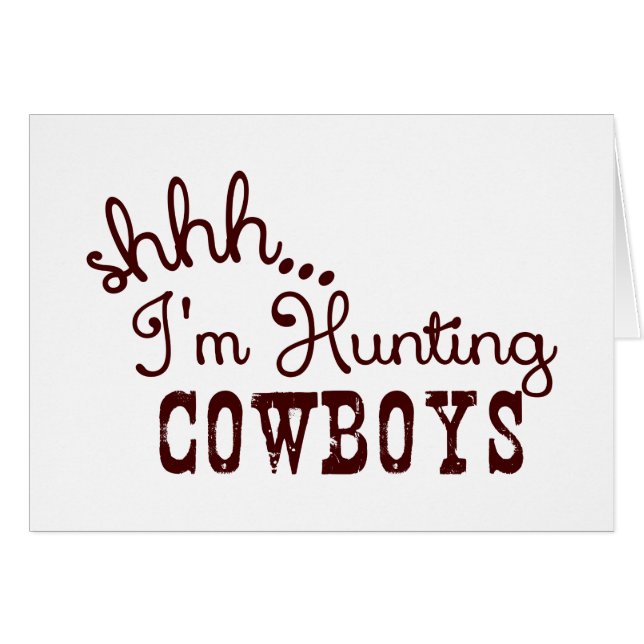 Ik jaag op Cowboys (Voorkant Horizontaal)
