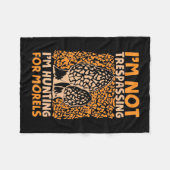 Ik jaag op morels fleece deken (Voorkant (Horizontaal))