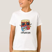 Ik Jam wat ik Jam Funny Music Pun T-shirt (Voorkant)