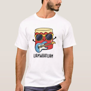 Ik Jam wat ik Jam Funny Music Pun T-shirt