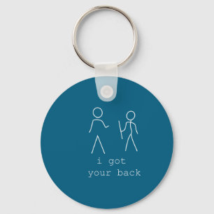 Ik Je Hebt Rug Sarcasme Stick Humor Sleutelhanger
