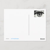 Ik juf je supercool PopArT Briefkaart (Achterkant)