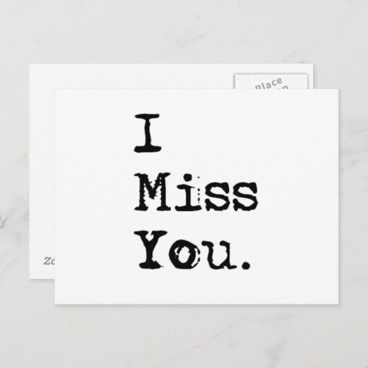 Ik juffrouw je. briefkaart (Voorkant / Achterkant)