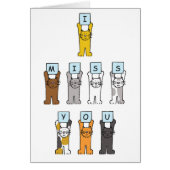 Ik juffrouw je Cartoon katten (Voorkant)