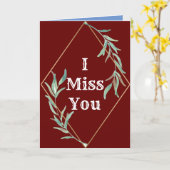 Ik juffrouw je, gevouwen Wenskaart Kaart (Gele Bloem)