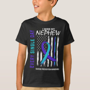 Ik juffrouw mijn Nephew: Zelfmoordbewustmakingspre T-shirt