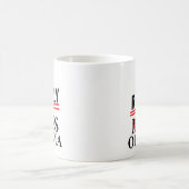 Ik juffrouw Obama. Koffiemok (Center)