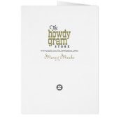 "Ik juffrouw overetend met jou" Funny Birthday Car (Achterkant)