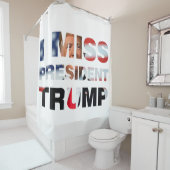 Ik juffrouw President Trump Shower Curtain Douchegordijn (In situ)