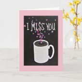 Ik juffrouw U/Wenskaart Kaart (Gele Bloem)