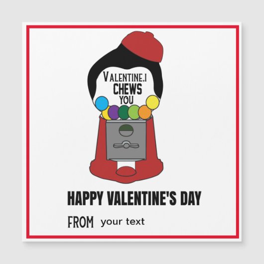 Ik kaak je Valentijnsdag, Valentijn van Jongen Mei (Voorkant)