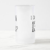 Ik kan 13.1 rennen - linkshandigen matglas bierpul (Center)