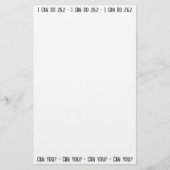 Ik kan 26.2 — Kun je dat? Briefpapier (Voorkant)