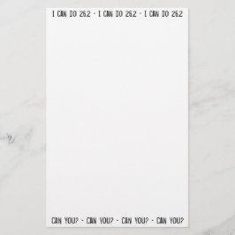Ik kan 26.2 — Kun je dat? Briefpapier