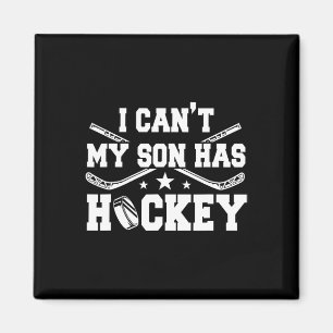 Ik kan #39; t Mijn zoon heeft hockey schaatsen spe Magneet