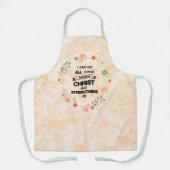 Ik kan alle dingen bijbelvers doen schort (Voorkant)