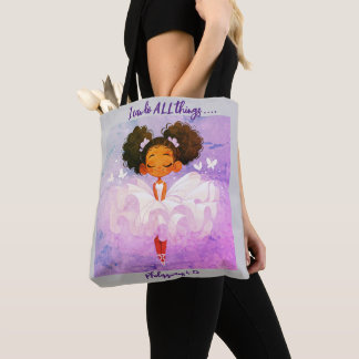 Ik kan alle dingen Canvas tassen