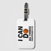 IK KAN ALLE DINGEN DOEN BAGAGELABEL (Voorkant (verticaal))