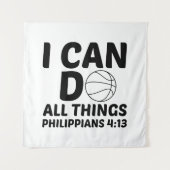 IK KAN ALLE DINGEN DOEN, BASKETBALL FUN WANDKLEED (Voorkant)