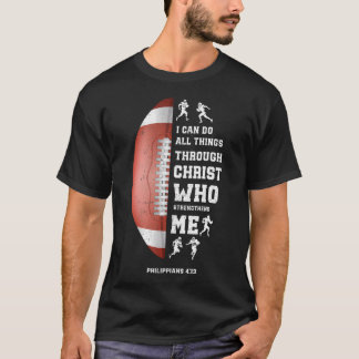 Ik kan alle dingen doen door Christus Christelijk  T-shirt