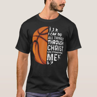 Ik kan alle dingen doen door Christus die me sterk T-shirt