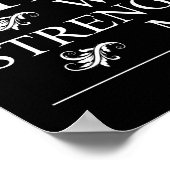 Ik kan alle dingen doen door Christus die sterkt Poster (Hoek)