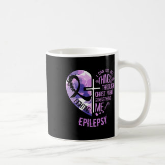 Ik kan alle dingen doen door Christus - Epilepsie Koffiemok