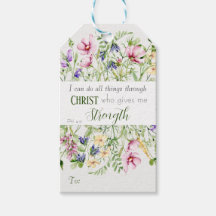 Ik kan alle dingen doen elegant botanisch geperson